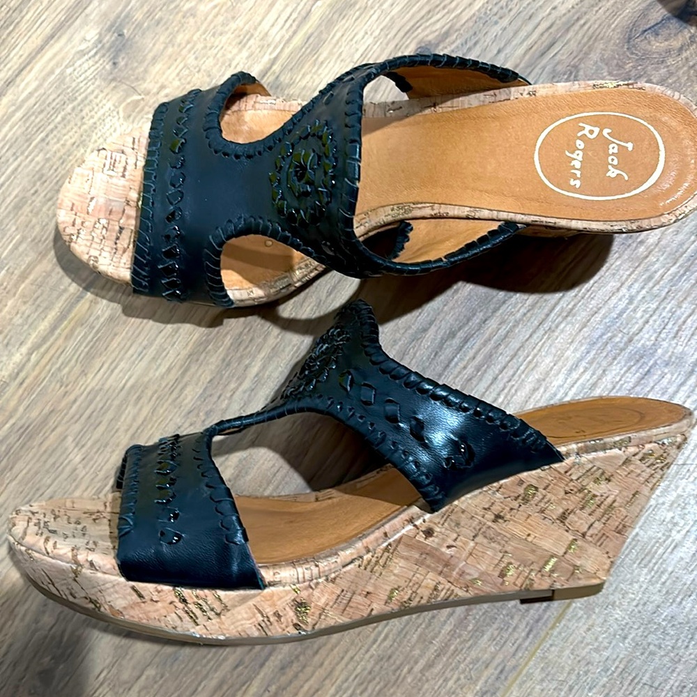 Jack Rogers wedge sandals
